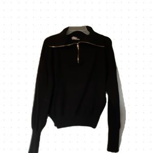 Republic black sweater size large